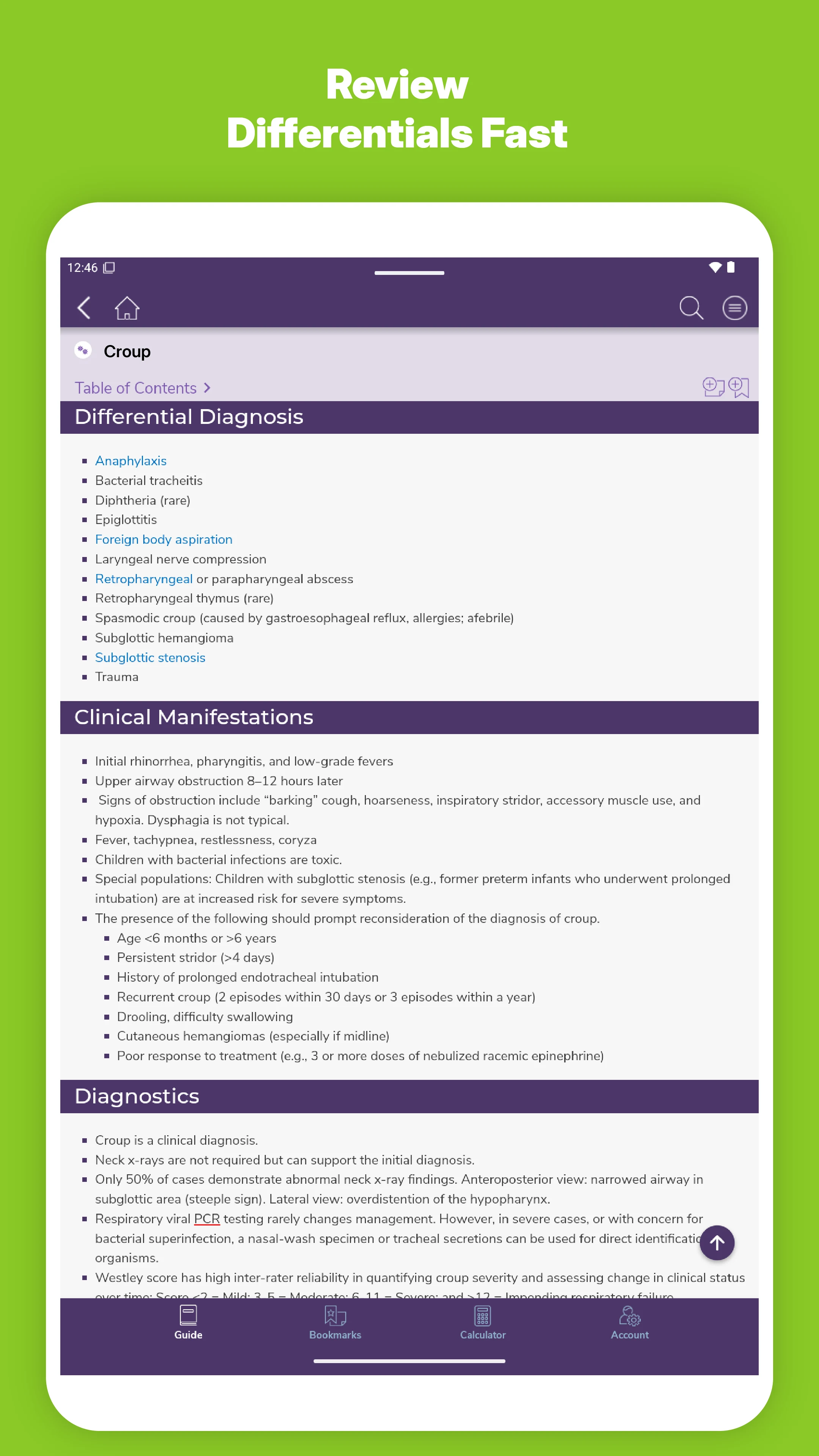 Sanford Guide Pediatric screenshot